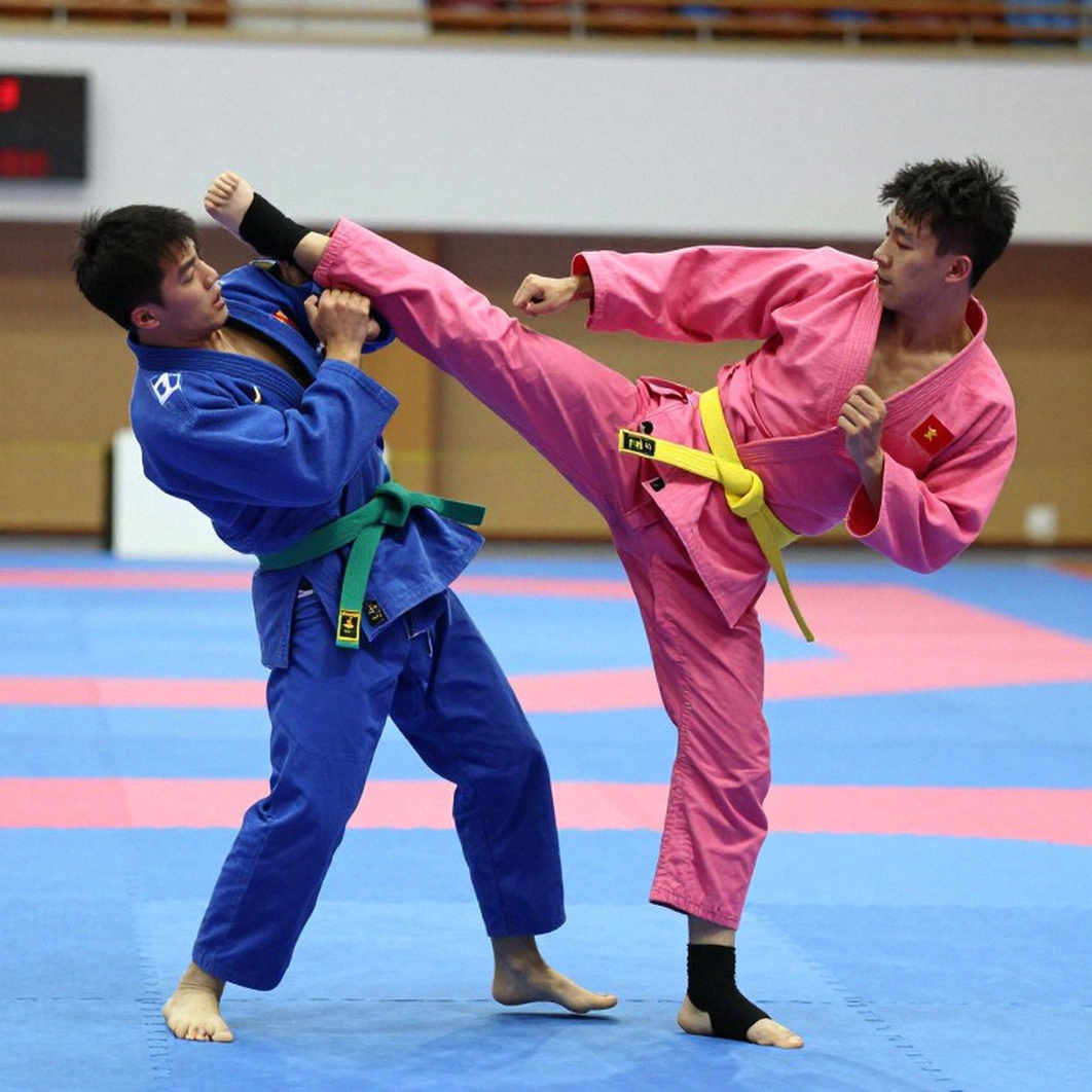 Poomsae Việt Nam tại Chuncheon: Tấm vàng đi theo đội hình