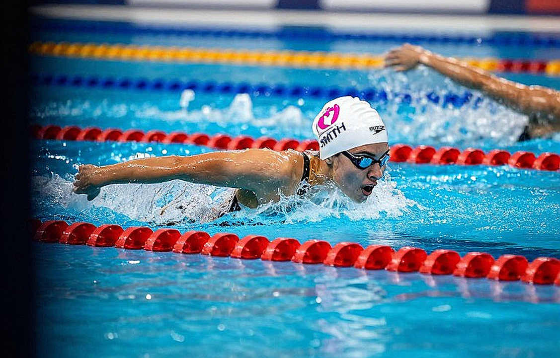 Dữ liệu tham dự Giải Bơi lội Quốc gia Mỹ 2026 và Pan Pacific Championships tại trung tâm William Woollett Jr. Aquatics Center
